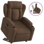 Verstellbarer Stoff-Liegesessel in Braun von , Sessel - Ref: Foro24-3204486, Preis: 274,89 €, Rabatt: %