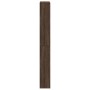 Shoe cabinet with mirror 4 levels brown oak 63x17x134 cm by , Shoe racks and shoe organizers - Ref: Foro24-3228279, Price: 17...