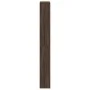 Shoe cabinet with mirror 4 levels brown oak 63x17x134 cm by , Shoe racks and shoe organizers - Ref: Foro24-3228279, Price: 17...