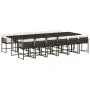 Gartenmöbel-Set 13-teilig und Kissen aus braunem Kunst-Rattan. von , Gartensets - Ref: Foro24-3211485, Preis: 904,18 €, Rabat...