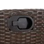 Garten-Essgruppe, 5-teilig, mit braunen Kunststoff-Rattan-Kissen. von , Gartensets - Ref: Foro24-3213409, Preis: 683,87 €, Ra...