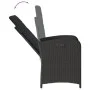 Garten-Essgruppe 7-teilig mit schwarzen Polstern aus synthetischem Rattan von , Gartensets - Ref: Foro24-3212251, Preis: 877,...