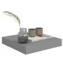 Gray MDF floating wall shelf 23x23.5x3.8 cm by vidaXL, Shelves and shelves - Ref: Foro24-323844, Price: 14,21 €, Discount: %