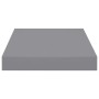 Estante flotante de pared MDF gris 23x23,5x3,8 cm de vidaXL, Estantes y estanterías - Ref: Foro24-323844, Precio: 14,44 €, De...