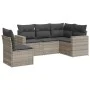 Set de sofás jardín y cojines 5 pzas ratán sintético gris claro de , Conjuntos de jardín - Ref: Foro24-3218962, Precio: 358,7...