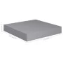Gray MDF floating wall shelf 23x23.5x3.8 cm by vidaXL, Shelves and shelves - Ref: Foro24-323844, Price: 14,21 €, Discount: %
