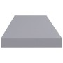 Schwebende Wandregale 4 Stück MDF grau 80x23,5x3,8 cm von vidaXL, Regale und Regale - Ref: Foro24-323858, Preis: 59,57 €, Rab...