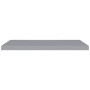 Floating wall shelves 2 pcs MDF gray 90x23.5x3.8 cm by vidaXL, Shelves and shelves - Ref: Foro24-323860, Price: 38,47 €, Disc...