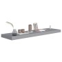 Floating wall shelves 2 pcs MDF gray 90x23.5x3.8 cm by vidaXL, Shelves and shelves - Ref: Foro24-323860, Price: 38,47 €, Disc...