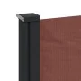 Retractable brown side awning 200x300 cm by , Umbrellas - Ref: Foro24-4004359, Price: 117,59 €, Discount: %