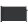 Retractable black side awning 120x500 cm by , Umbrellas - Ref: Foro24-4004399, Price: 76,64 €, Discount: %
