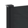 Retractable black side awning 120x500 cm by , Umbrellas - Ref: Foro24-4004399, Price: 83,80 €, Discount: %