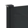 Retractable black side awning 120x500 cm by , Umbrellas - Ref: Foro24-4004399, Price: 76,64 €, Discount: %