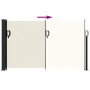Retractable cream side awning 120x500 cm by , Umbrellas - Ref: Foro24-4004400, Price: 78,19 €, Discount: %