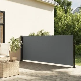 Retractable side awning in anthracite grey, 140x500 cm. by , Umbrellas - Ref: Foro24-4004428, Price: 88,97 €, Discount: %