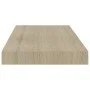 Floating wall shelves 2 units MDF oak 50x23x3.8 cm by vidaXL, Shelves and shelves - Ref: Foro24-323872, Price: 25,45 €, Disco...