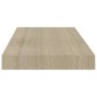 Schwebende Wandregale 2 Stück MDF Eiche 50x23x3,8 cm von vidaXL, Regale und Regale - Ref: Foro24-323872, Preis: 24,99 €, Raba...