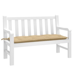 Kissen für Gartenbank, Stoff in Beige Melange, 120x50x7 cm. von , Kissen für Stühle und Sofas - Ref: Foro24-4002545, Preis: 2...
