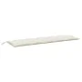 Cojín para banco de jardín tela crema melange 180x50x7 cm de , Cojines para sillas y sofás - Ref: Foro24-4002566, Precio: 33,...