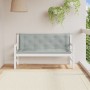 Gartenbankkissen 2 Stück in hellem meliertem Grau, 150x50x7 cm von , Kissen für Stühle und Sofas - Ref: Foro24-4002608, Preis...