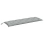 Gartenbankkissen 2 Stück in hellem meliertem Grau, 150x50x7 cm von , Kissen für Stühle und Sofas - Ref: Foro24-4002608, Preis...