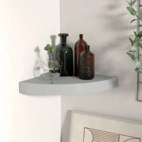 Gray MDF corner floating shelf 25x25x3.8 cm by vidaXL, Shelves and shelves - Ref: Foro24-323901, Price: 19,05 €, Discount: %