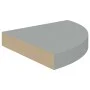Gray MDF corner floating shelf 25x25x3.8 cm by vidaXL, Shelves and shelves - Ref: Foro24-323901, Price: 19,05 €, Discount: %