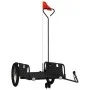 Remolque para bicicletas hierro y tela Oxford negro by , Bicycle trailers - Ref: Foro24-94199, Price: 104,97 €, Discount: %