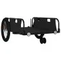 Remolque para bicicletas hierro y tela Oxford negro by , Bicycle trailers - Ref: Foro24-94199, Price: 104,97 €, Discount: %