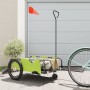 Fahrradanhänger aus Oxford-Stoff und grünem und schwarzem Eisen von , Fahrradanhänger - Ref: Foro24-94200, Preis: 103,24 €, R...