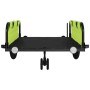 Fahrradanhänger aus Oxford-Stoff und grünem und schwarzem Eisen von , Fahrradanhänger - Ref: Foro24-94200, Preis: 103,24 €, R...