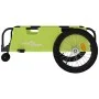 Remolque para bicicletas tela Oxford y hierro verde y negro by , Bicycle trailers - Ref: Foro24-94200, Price: 101,12 €, Disco...
