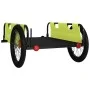 Remolque para bicicletas tela Oxford y hierro verde y negro by , Bicycle trailers - Ref: Foro24-94200, Price: 101,12 €, Disco...