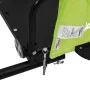 Remolque para bicicletas tela Oxford y hierro verde y negro by , Bicycle trailers - Ref: Foro24-94200, Price: 101,12 €, Disco...