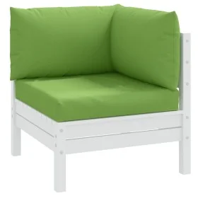 Cojines para sofá de palets 3 uds tela verde melange by , Cushions for chairs and sofas - Ref: Foro24-4002657, Price: 37,95 €...