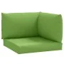 Cojines para sofá de palets 3 uds tela verde melange de , Cojines para sillas y sofás - Ref: Foro24-4002657, Precio: 42,57 €,...