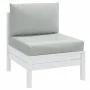 Cojines para sofá de palets 2 uds tela gris claro melange by , Cushions for chairs and sofas - Ref: Foro24-4002641, Price: 56...