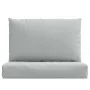 Cojines para sofá de palets 2 uds tela gris claro melange by , Cushions for chairs and sofas - Ref: Foro24-4002641, Price: 56...