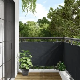Privacy screen for balcony in anthracite grey PVC 600x75 cm by , fence panels - Ref: Foro24-4005375, Price: 21,65 €, Discount: %