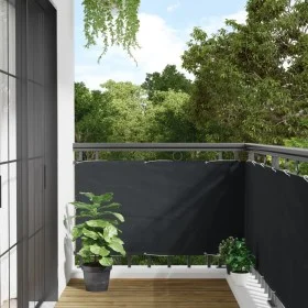 Anthracite grey PVC balcony privacy screen 800x75 cm by , fence panels - Ref: Foro24-4005377, Price: 28,69 €, Discount: %