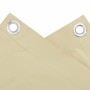 Pantalla de privacidad de balcón PVC crema 1000x75 cm de , Paneles de vallas - Ref: Foro24-4005394, Precio: 35,74 €, Descuent...