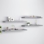 Schwebende Wandregale 4 Stück MDF grau 90x23,5x3,8 cm von vidaXL, Regale und Regale - Ref: Foro24-323861, Preis: 70,45 €, Rab...