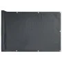 Sichtschutz-Balkonverkleidung aus anthrazitgrauem PVC 800x90 cm von , Zaunpaneele - Ref: Foro24-4005433, Preis: 36,75 €, Raba...