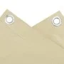 Pantalla de privacidad de balcón PVC crema 1000x90 cm de , Paneles de vallas - Ref: Foro24-4005450, Precio: 33,94 €, Descuent...