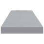 Schwebende Wandregale 4 Stück MDF grau 90x23,5x3,8 cm von vidaXL, Regale und Regale - Ref: Foro24-323861, Preis: 70,45 €, Rab...