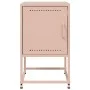 Nachttisch aus rosa Stahl 36x39x60,5 cm von , Nachttische - Ref: Foro24-846448, Preis: 57,78 €, Rabatt: %