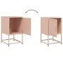 Nachttisch aus rosa Stahl 36x39x60,5 cm von , Nachttische - Ref: Foro24-846448, Preis: 57,78 €, Rabatt: %
