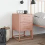 Nachttisch aus rosa Stahl 36x39x60,5 cm von , Nachttische - Ref: Foro24-846460, Preis: 70,85 €, Rabatt: %