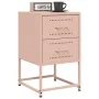 Nachttisch aus rosa Stahl 36x39x60,5 cm von , Nachttische - Ref: Foro24-846460, Preis: 70,85 €, Rabatt: %