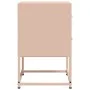 Nachttisch aus rosa Stahl 36x39x60,5 cm von , Nachttische - Ref: Foro24-846460, Preis: 70,85 €, Rabatt: %